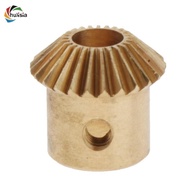[chulisia] 0.5 Modulus Bevel Gear in Brass, Diameter of 25mm, Hole Range: 3 to 5mm