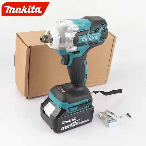 Makita DTW285 18V LXT Brushless Impact Wrench, 1/2" Drive 280Nm 3-Speed 3500IPM with LED Light Rever