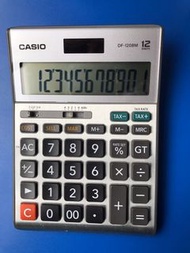 Casio Calculator計算機，十二位數 太陽能兩用， 大顯示字