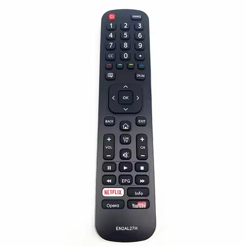 EN2AL27H for Hisense LED LCD Smart TV Remote Control with NETFLIX YouTube 43N3000 50N3000 55N3000