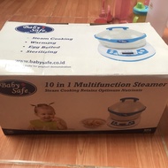 baby safe 10 in 1 multifunction steamer (bekas)