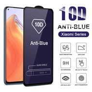 Xiaomi Mi 9T 10T 11T 12T 13T Pro 11 Lite Poco F3 F4 F5 X3 X4 X5 X6 M3 M4 Pro 5G Redmi Note 7 8 9 9S 10 10S 11 11S 12 13 9A 9C 10C 12C 13C Anti Blue Ray Full Glue Tempered Glass Screen Protector