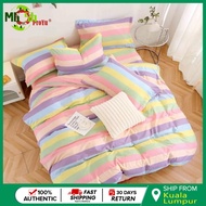 "PROYU" 100% cotton Cadar 7 in 1 High Quality Fitted Bedsheet With Comforter (Queen/King)