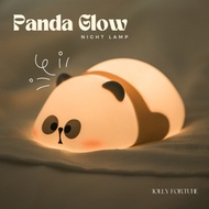 AB5 JOLLY FORTUNE - Lampu Tidur Silikon LED Panda Glow Night Light