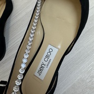 Jimmy choo 水鑽平底鞋 36號 售$8800