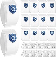 50 pack 3D Airclean GN Vacuum Bags Compatible with Miele Classic C1/ Complete C1/Complete C2/ Comple