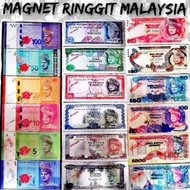 Ringgit Malaysia Fridge Magnet 6 in 1 souvenir Malaysia🔥READY STOCK🔥