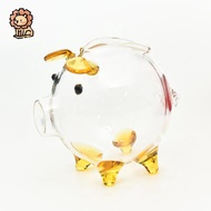 Pig Piggy Bank Money Boxes Coin Saving Box Cute Transparent Souvenir Birth, Coin Banks Money Saving 