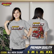 [COD] Kaos Dump Truk Baju Truck oleng Cabe Canter L300 Pickup Colt