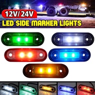 12/24V LED Side Marker Car External Light Waterproof Indicator Light Bus Truck Lorry Led Indicator Trailer Light Rear Side Lamp