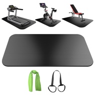 Exercise Equipment Mat,Treadmill Mat,Bike Mat Compatible with Peloton Bike Elliptical Treadmill Mat,