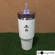 แก้วสตาร์บัคส์ Stanley white and purple cc 30 OZ. ของแท้100%