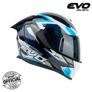 EVO GT-PRO Outbreak Dual Visor Full Face Helmet with Free Clear Lens