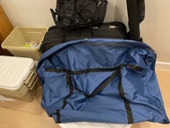 只用過一次收納袋 編織袋 180L 搬屋搬家超好用 五個 紅白藍 升級版