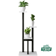 YSHF Plant Rack Plant Pot Plant Stand Flower Stand Metal High Flower Pot Stand Solid Wood