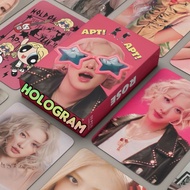 (55 Sheets) Blackpink APT Rose Hologram Photocard