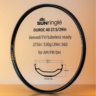 SUN RINGLE Rims Velg Rim 29" Duroc 40 Premium Bahan Alloy, Lubang Presta 32H, Kuat dan Ringan untuk 