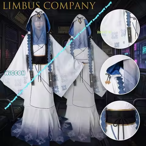 Limbus Company Araya The Celestial Comet Cosplay Costume Black Star Embroidered Dress With Detachabl