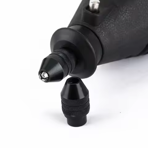 2Pcs M8 X0.75 Mini Drill Chuck Accessory for Dremel Rotary Tool and Mini Grinder Drill Chuck 0.3-3.2