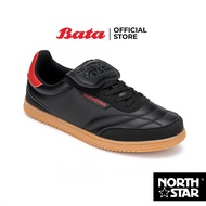 Bata บาจา North Star รองเท้าผ้าใบสนีคเกอร์ แบบผูกเชือก สำหรับผู้ชาย รุ่น ACE SPORT สีดำ 8209166 สีขา