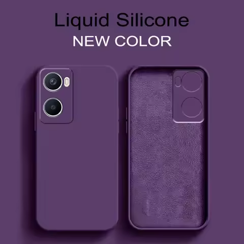 Luxury Original Liquid Silicone Case For OPPO A15 A15S A53S A53 A52 A72 A9 A5 2020 A76 A78 A57 A57S 