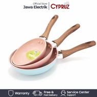 CYPRUZ Frypan Marble Mini Ceramic Non-Stick 12cm/ 14cm/ 16cm Induction Pan