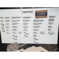 JF Tapping Screw Size 14 x 5/8 WHITE