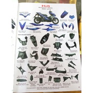 COVER SET YAMAHA NVX