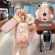TPU Remote Auto Shell Fob Car Key Holder Cover Case for Mercedes-Benz A B C E G S Class CLA CLS GLA 