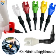 Multicolor Refueling Funnel Car Motorcycle Engine Oil Gasoline Transfer Folding Telescopic Hose Filling Funnel Auto Repair Tool