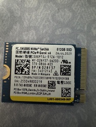 100% New: SanDisk PC SN5000S NVMe SSD 512GB M.2 SSD 2230
