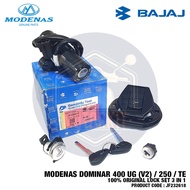 DOMINAR 400 UG V2 250 DOMINAR TE D400 D250 100% ORIGINAL BAJAJ LOCK SET 3 IN 1 JF232618