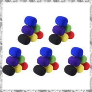 [I O J E] 30 Pack Thick Handheld Stage Microphone Windscreen Foam Cover Karaoke DJ (12 Color)