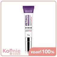 GRAVICH Retinol Concentrate Eye Cream 15g กราวิช เรตินอล อายครีม จบริ้วรอยรอบดวงตา