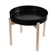 anu.homes|Wooden side table| โต๊ะข้าง หรือ coffee table ขาเป็นไม้ วางที่ห้องนั่งเล่น  ข้างเตียง หรือ