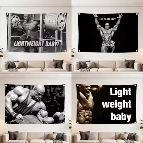 Ronnie C-Coleman LIGHTWEIGHT BABY flag Decoration Outdoor Picnic Party Art Hanging Home Camping Part