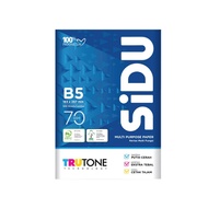 SIDU B5 Paper 70gr Copier 1 Ream (500 Sheets) B5 Hvs Paper Photocopy Paper