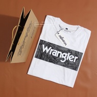 เสื้อยืดผู้ชาย Wrangler นำเข้า Wrangler USA เสื้อยืดนำเข้าสีดำ