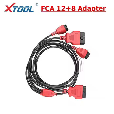 XTOOL FCA 12+8 Cable Adapter For Chrysler/For Fiat/For Jeep Work With PS701 PRO/EZ400PRO/D7/D8/D9/IK