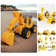 Toy Car Loader Backhoe