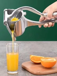 1 件手動榨汁機檸檬榨汁機鋁合金便攜式榨汁機鋁夾榨汁機水果榨汁機,廚房用品