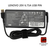 LENOVO Laptop AC Power Adapter / Charger 20V 6.75A USB PIN DC Pin with Power Cord
