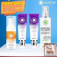 Ak Package - 1 Aizen Acne Serum + 2 Aizen Elixskin + 1 Aizen DD Face Cleanser