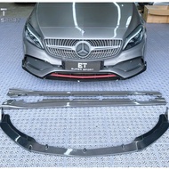Mercedes W176 A-CLASS A180 A200 A250 A35 A45 AMG Facelift Front Lip P Side Skirt Lip