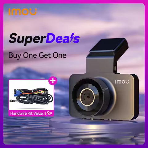 IMOU Dash Camera S400 Pro 4MP QHD Wifi Smart Voice Control Driving Recorder Parking Crash Record 123