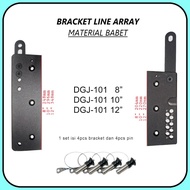 S-NET Flying Bracket Line Array - Speaker Bracket 8 / 10 / 12 INCH LINE ARRAY MATERIAL BABET DGJ - S