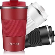 Thermal Mug, Coffee Mug to Go, 18 oz/510 ml, 100% Leak-Proof, Coffee and Tea Insulated Travel Mug (R