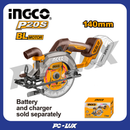 INGCO เลื่อยวงเดือน 5 นิ้ว 20V (เครื่องเปล่า) ไม่รวมแบตและที่ชาร์จ CSLI1402