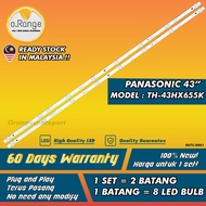 TH-43HX655K PANASONIC 43" LED TV BACKLIGHT (LAMPU TV) PANASONIC 43 INCH LED TV BACKLIGHT TH-43HX655 
