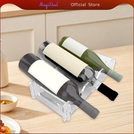 MagiDeal Countertop Wine Rack Clear Wine Storage Shelf for Kitchen Restaurant Cellar